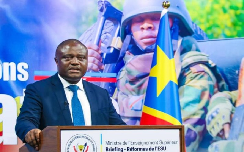 RDC : le ministre de l’ESU Muhindo Nzangi présente des innovations numériques mises en place dans le secteur universitaire