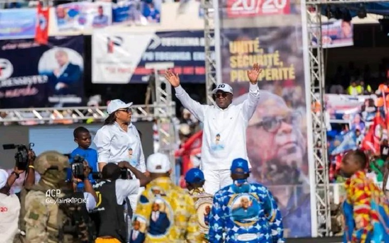 Présidentielle 2023 : au stade des Martyrs, Félix Tshisekedi promet de poursuivre l’élan de développement du pays