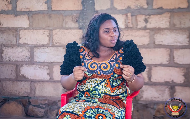 Kasaï oriental : la Bourgmestre de Bipemba Irène Mbalayi invite la population de son entité à collaborer les services de sécurité