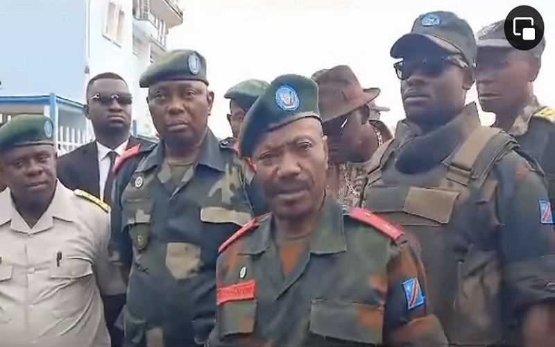 Haut-Katanga : le Général Eddy Kapend à Lubumbashi pour la prise de ses fonctions