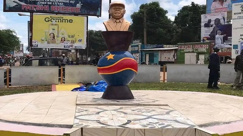 Kasai oriental : le nouveau monument installé au rond-point Bakwa Dianga au cœur d’une polémique à Mbujimayi