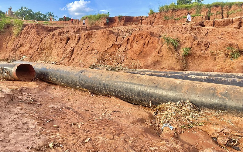 Kasaï oriental : sur le ravin Mbala wa Tshitolo, Safrimex rouvre une route qui a disparu depuis des années