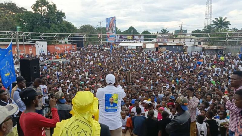 Kasaï oriental : de retour à Mbujimayi, le candidat aux législatives provinciales et nationales Pascal Gauthier Lukusa lance officiellement sa campagne électorale