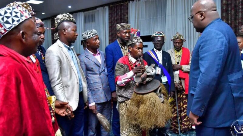 RDC:  les chefs traditionnels des espaces Grand Bandundu, Grand Kasaï et Grand Kivu sollicitent un ministère exclusif consacré aux affaires coutumières