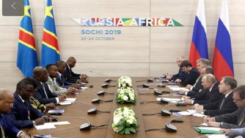 Diplomatie: la Russie approuve un projet d’accord de coopération militaire avec la RDC