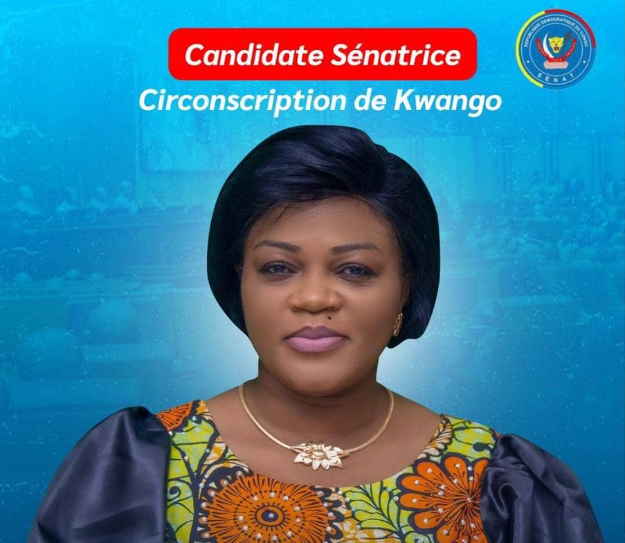 Kwango : élections sénatoriales, Myriam Kibilu Lukieto déclarée candidate sénatrice