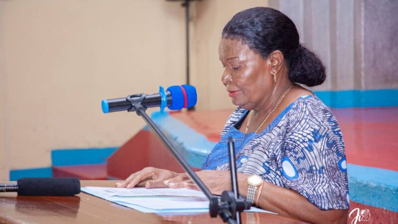 Kasaï oriental : sénatoriales, la candidate Adèle Kabena a présenté son programme électoral aux députés provinciaux