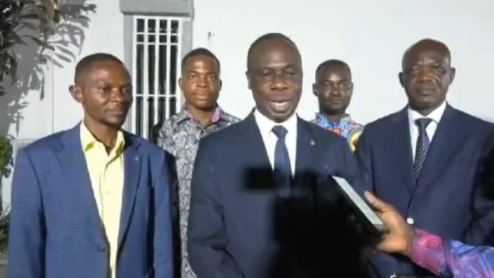 Kasaï oriental : à Kinshasa, le Gouverneur Jean-Paul Mbwebwa exprime sa reconnaissance envers la hiérarchie de son parti UDPS