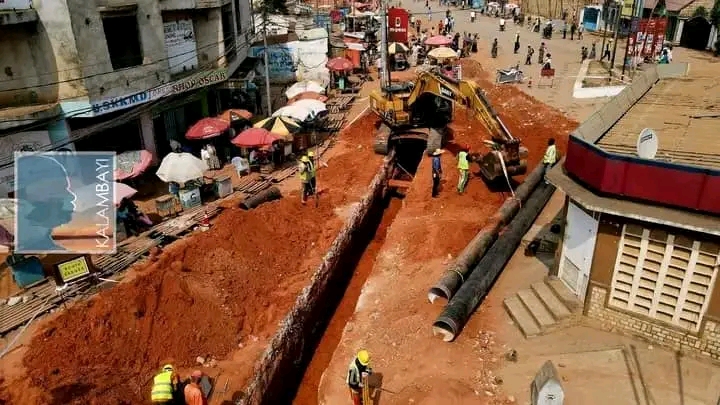 Kasaï oriental : pose des conduites d’eau à Mbujimayi, un pas décisif vers l’eau potable pour tous