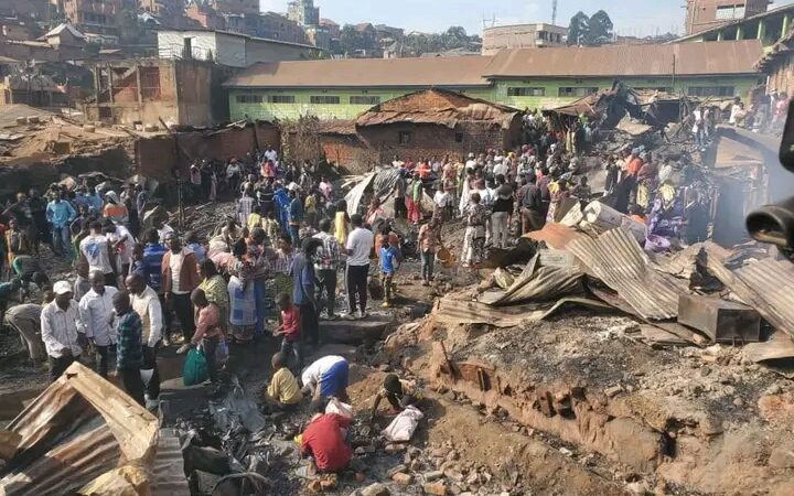 Sud-Kivu : pas de perte en vie humaine après un incendie dévastateur à Bukavu