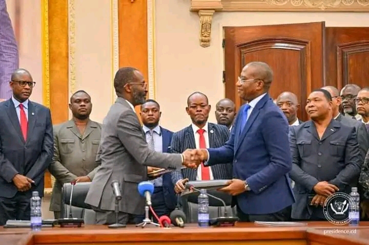 RDC : l’actuel directeur de cabinet du président Anthony Nkinzo vient de prendre officiellement ses fonctions