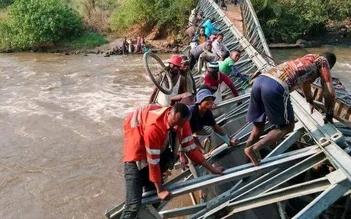 Kasaï oriental : quand la traversée sur le pont Lubi devient un cauchemar pour les habitants de Kabeya-Kamwanga