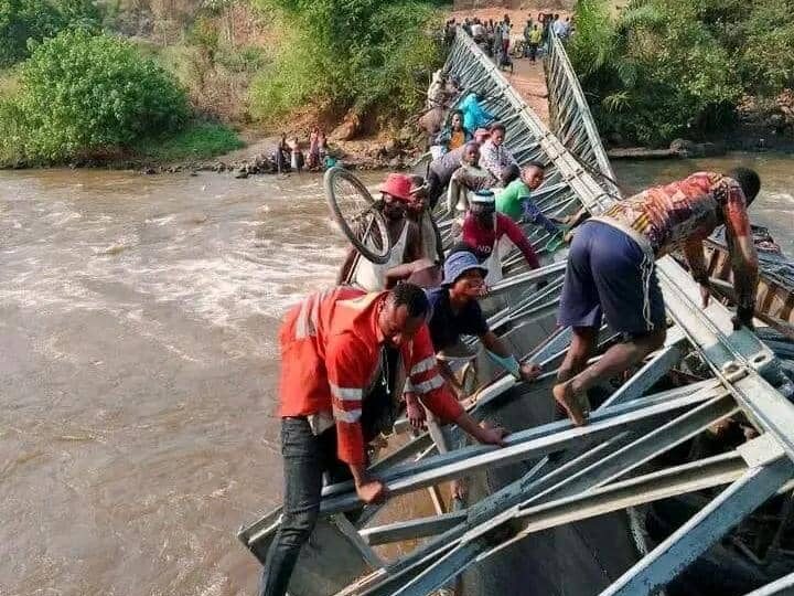 Kasaï oriental : quand la traversée sur le pont Lubi devient un cauchemar pour les habitants de Kabeya-Kamwanga