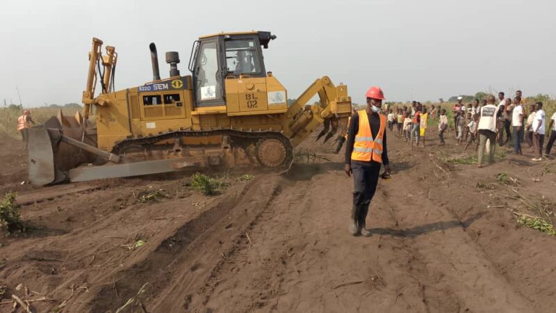 Kasaï: de grandes avancées enregistrées dans la construction de  la route Tshikapa-Kamako