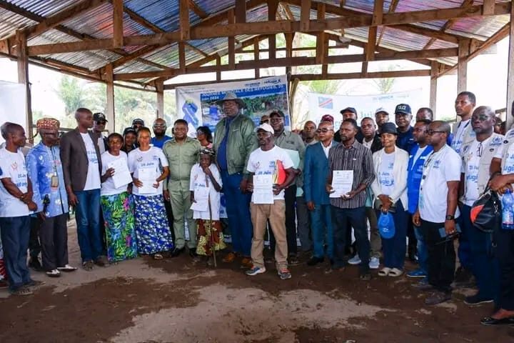 Kasaï : 238 titres fonciers offerts par le HCR pour transformer la vie des réfugiés à Kapinga Nkudi