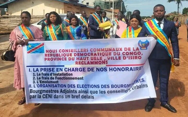 RDC : les conseillers communaux réclament leurs salaires et déplorent un abandon total