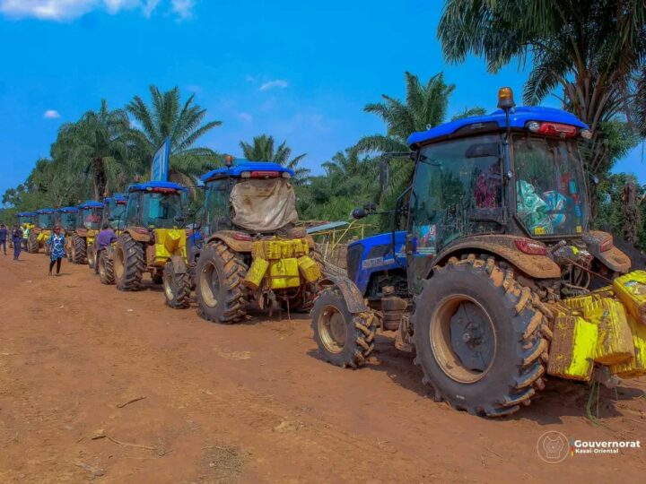 Kasaï oriental : le gouvernement MBUEBUA KAPO résolu à dérouler sa politique agricole par l’acquisition des tracteurs