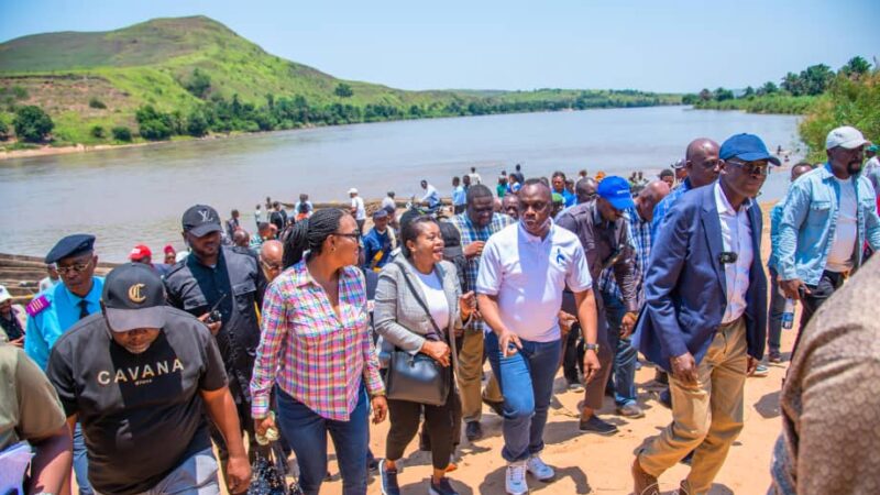 Kasaï oriental: construction du port de Kansenga, un projet de Jean-Paul Mbuebua Kapo pour désenclaver la province