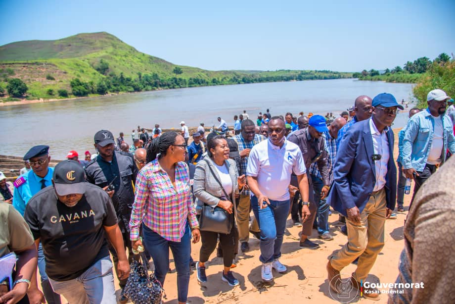 Kasaï oriental: construction du port de Kansenga, un projet de Jean-Paul Mbuebua Kapo pour désenclaver la province