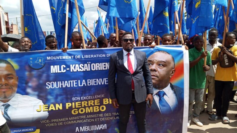 Kasaï oriental : le MLC lance une mobilisation spectaculaire pour l’accueil du président Félix Tshisekedi