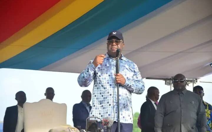 Kasaï : Félix Tshisekedi promet d&rsquo;améliorer les conditions de vie des habitants à Tshikapa