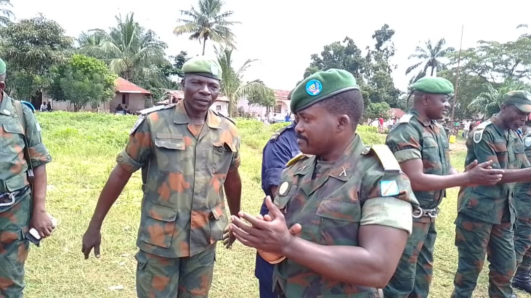 Kasaï : les militaires du bataillon de Kamonia sensibilisés sur la défense du territoire national