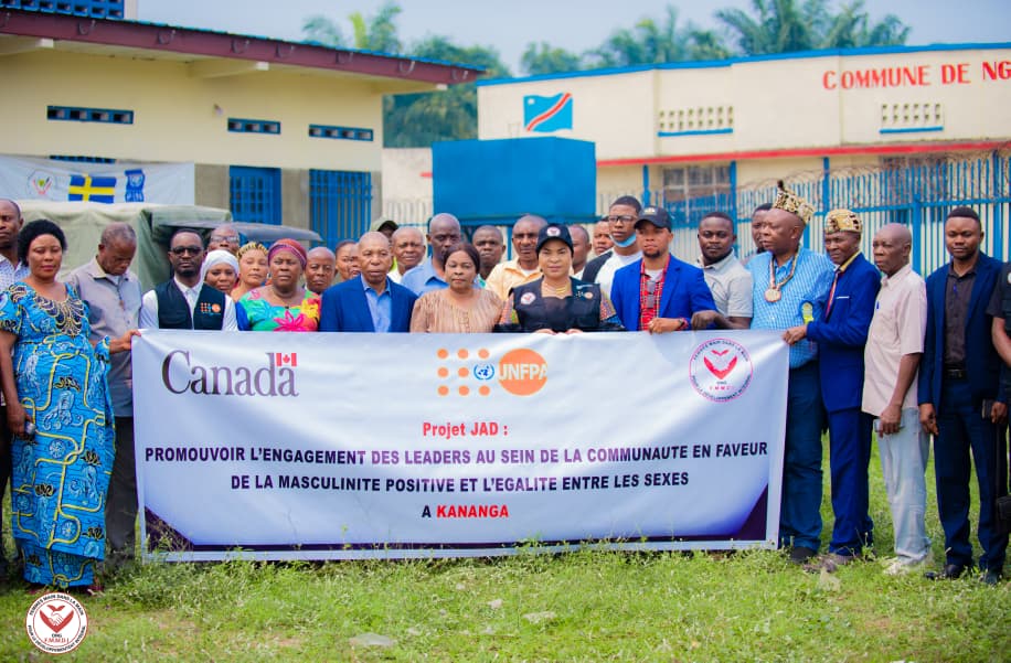 Kasaï Central : FMMDI forme plus de 30 leaders communautaires de Nganza sur la masculinité positive et l’égalité des sexes