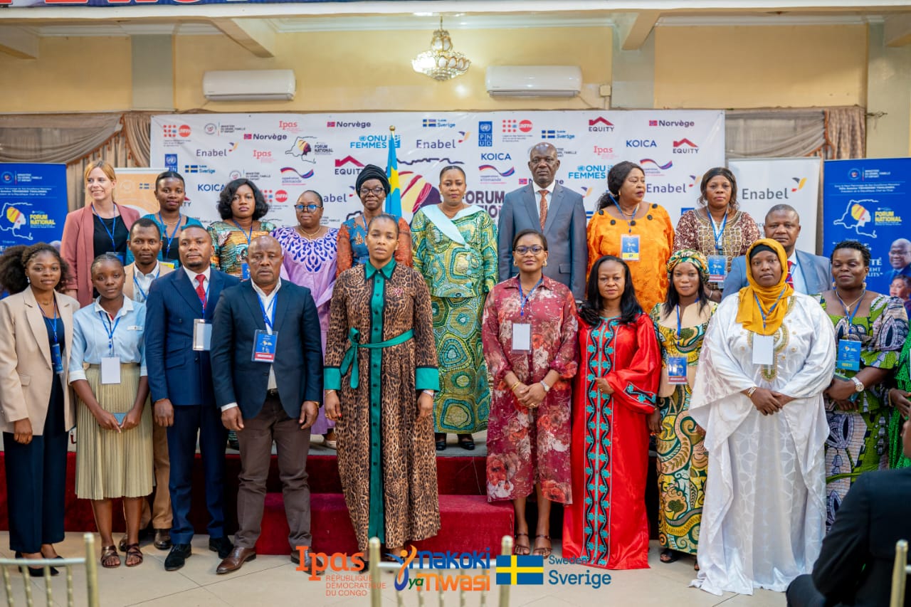 8ᵉ Forum national du genre au Kasaï oriental : Ipas en première ligne pour l’autonomisation et la santé des femmes