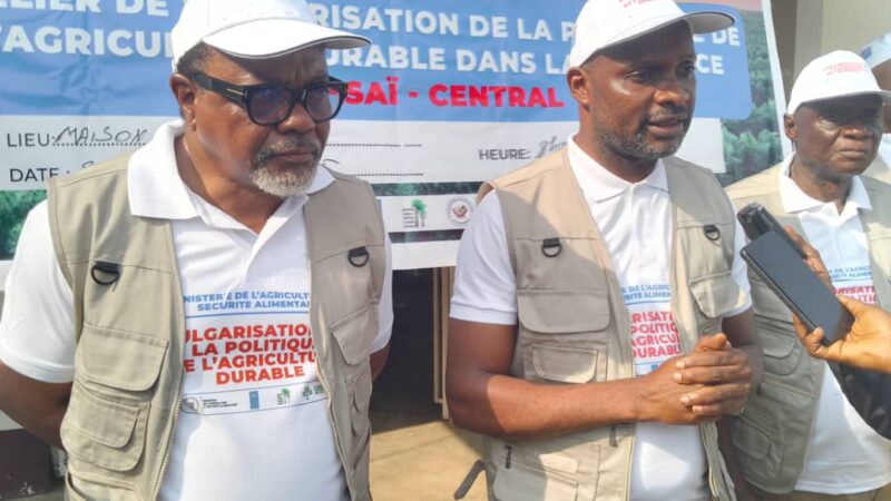 Vers une agriculture plus productive : Kasaï Central accueille un atelier stratégique
