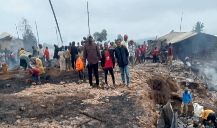 Cirhagabwa : Plus de 40 sinistrés et 486 élèves sans école après un incendie dévastateur à Mudusa