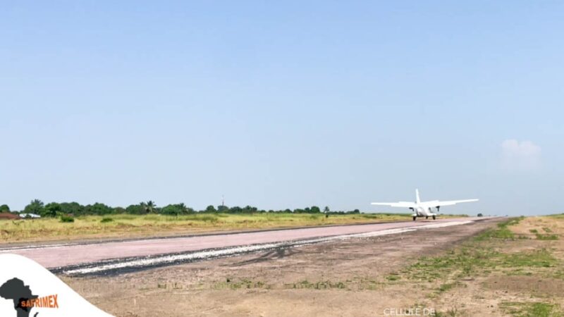 RDC: SAFRIMEX réussit le pari de Bandundu, l&rsquo;atterrissage et le décollage présidentiel