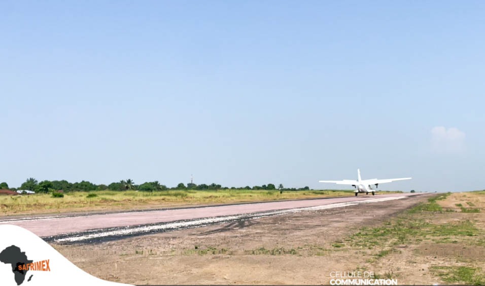 RDC: SAFRIMEX réussit le pari de Bandundu, l&rsquo;atterrissage et le décollage présidentiel