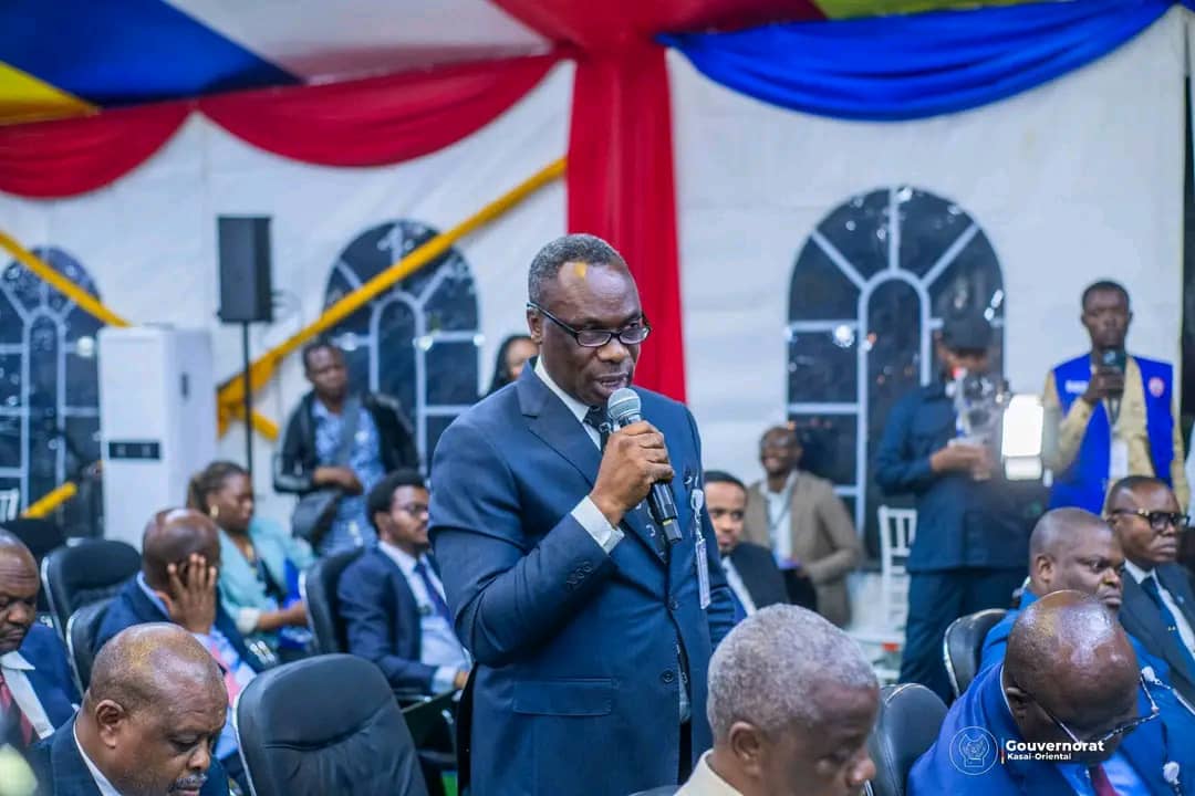 13è conférence des gouverneurs : Jean-Paul Mbwebwa Kapo plaide pour la réouverture de la FAO au Kasaï oriental