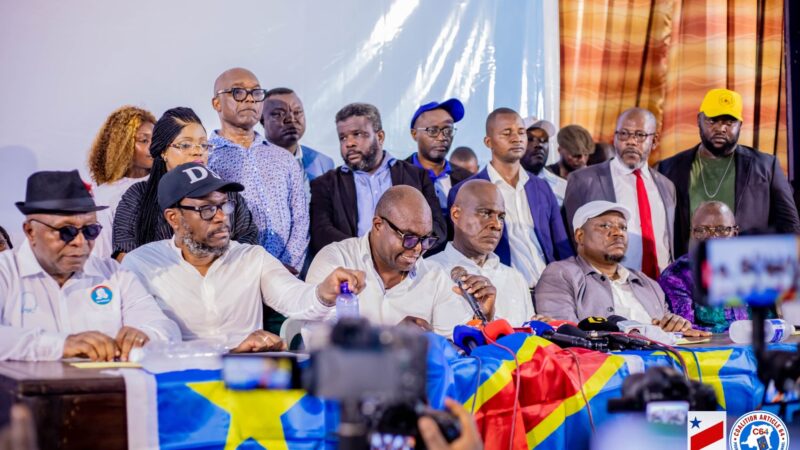 RDC : La Coalition Article 64 rejette les accusations de l&rsquo;UDPS et appelle à une surveillance internationale de la marche du 8 juillet
