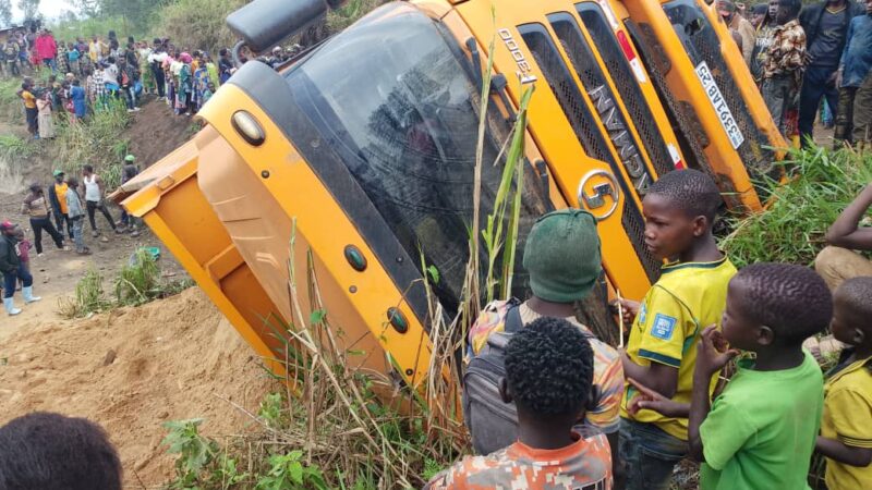Ituri : six morts et plusieurs blessés dans un accident de circulation à Dz&rsquo;Kodda, la société civile alerte sur la dégradation des infrastructures routières