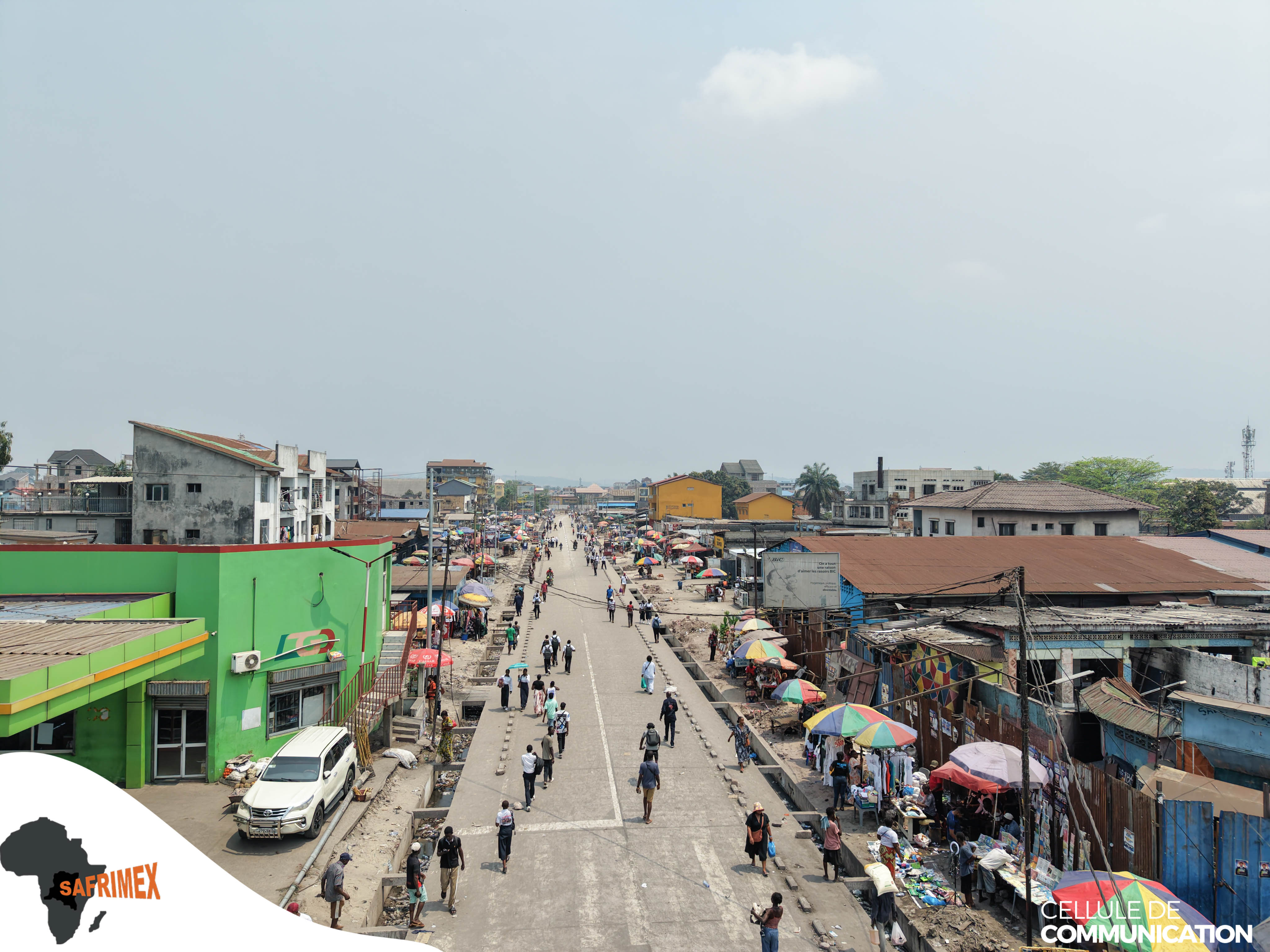 Kinshasa : Fin des travaux du projet Kimwenza à Yolo, SAFRIMEX signe un nouveau chef-d&rsquo;œuvre urbain