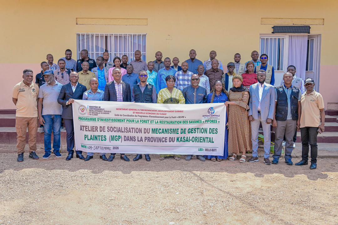 Kasaï oriental : l’UC-PIF clôture deux jours d’activités autour du COPIL, du mécanisme de gestion des plaintes et de la lutte contre les VBG