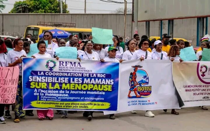 Journée mondiale de la ménopause : le RFMA-RDC mobilise pour la dignité et la prise en charge des femmes ménopausées
