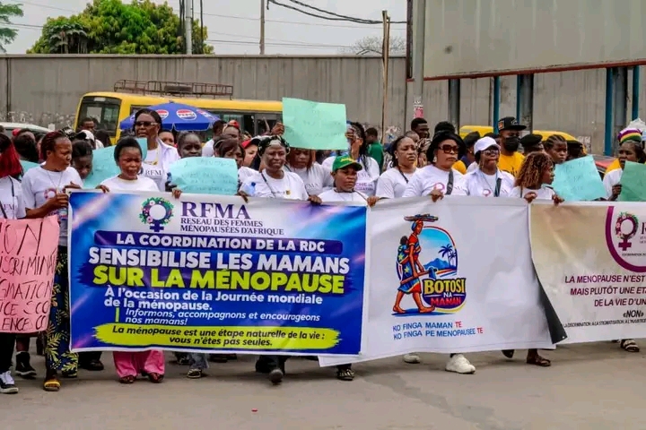 Journée mondiale de la ménopause : le RFMA-RDC mobilise pour la dignité et la prise en charge des femmes ménopausées