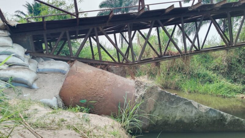 Kasaï oriental : Albert Kalonji interpelle les élus sur le délabrement du pont Kalenga, qui menace les usagers et entrave l’évacuation des produits agricoles