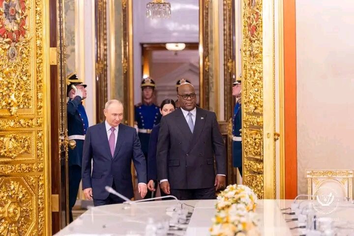 RDC–Russie : Vladimir Poutine salue le potentiel de coopération avec Kinshasa et annonce 100 places d’études pour les Congolais