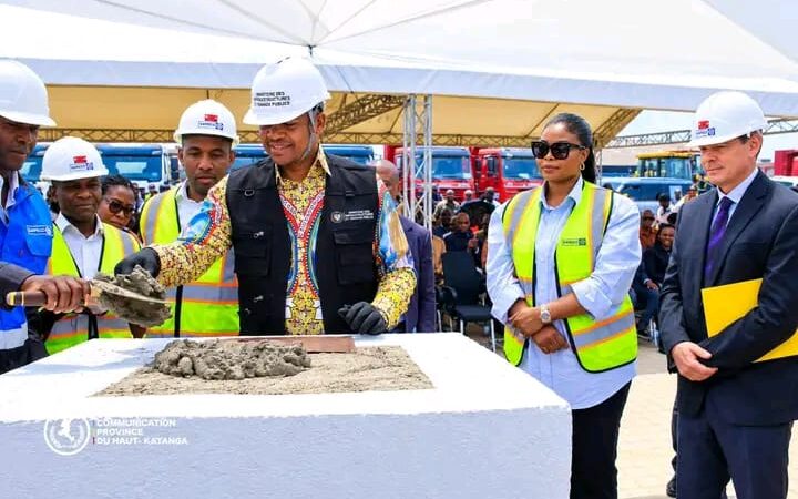 Lubumbashi : le Gouverneur Martin Kazembe lance les travaux de modernisation du marché Mzée Laurent-Désiré Kabila