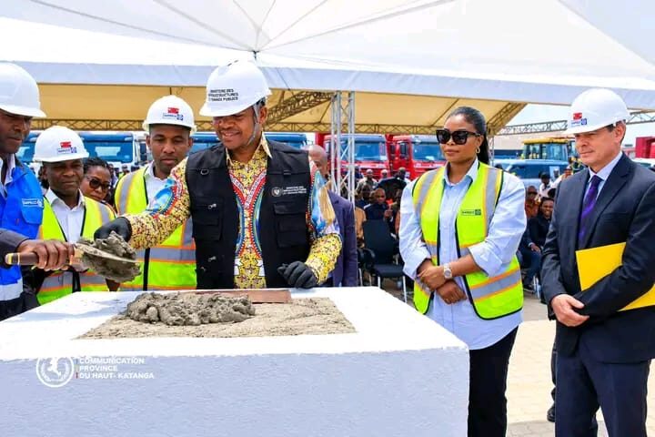 Lubumbashi : le Gouverneur Martin Kazembe lance les travaux de modernisation du marché Mzée Laurent-Désiré Kabila