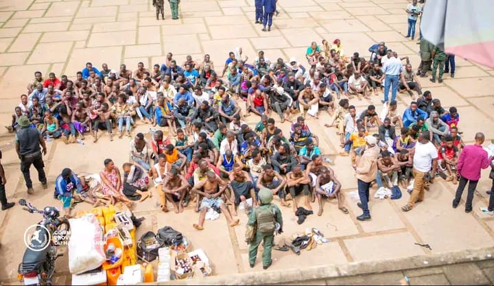 Haut-katanga : 91 personnes interpellées lors d’un bouclage dans la commune de Katuba